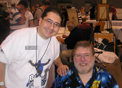 Meeting of the titans: Bob Almond and the late Dave Cockrum