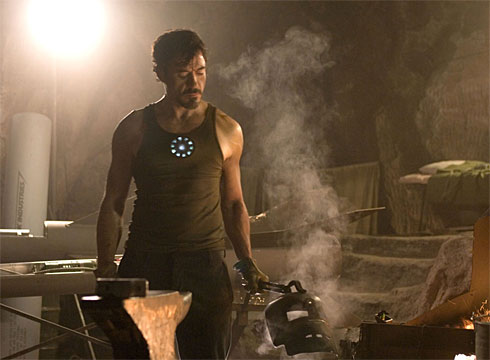 Robert Downey Jr. as Tony Stark in Iron Man