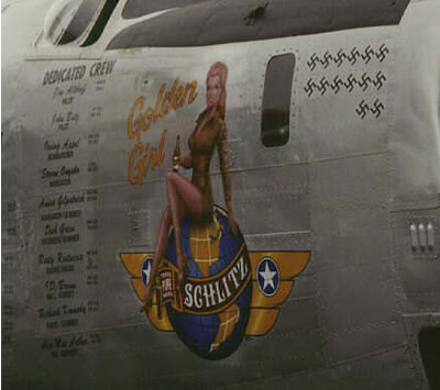 Example of WWII-vintage nose art