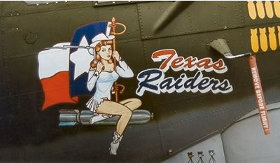 Example of WWII-vintage nose art