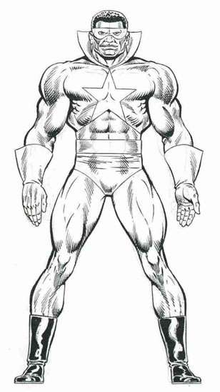 Battlestar, pencils by Keith Pollard, inks by Josef Rubinstein