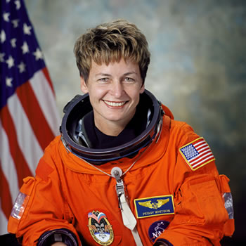NASA Astronaut Peggy A. Whitson, Commander, ISS Expedition 16