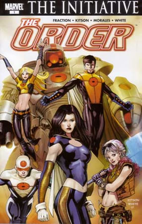 The Order issue #1, cover art by Barry Kitson