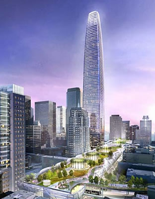 San Francisco Transbay Transit Center, designed by Pelli Clarke Pelli