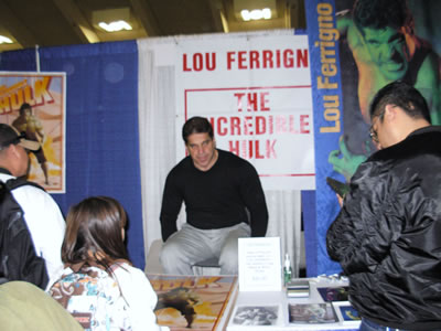 Lou Ferrigno: It's not easy being green.